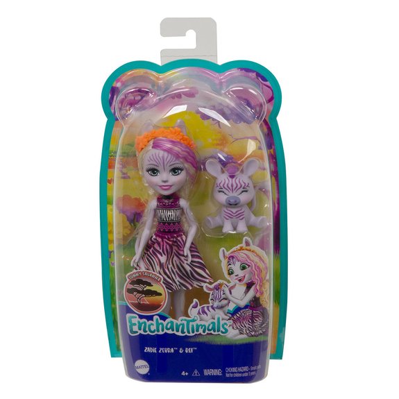 Enchantimals Zadie Zèbre et Rayure