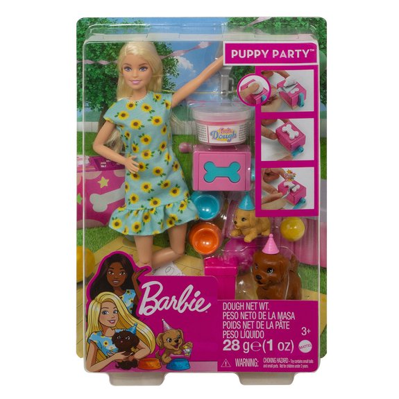 Coffret Barbie anniversaire des chiens