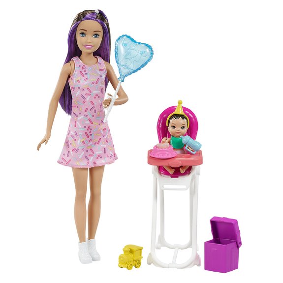 Coffret Barbie Skipper babysitter