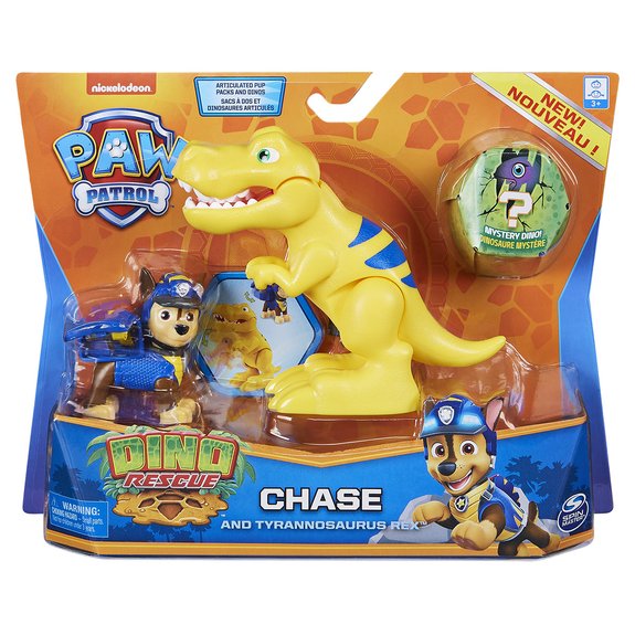 Pat' Patrouille - Pack 2 Figurines Dino Rescue