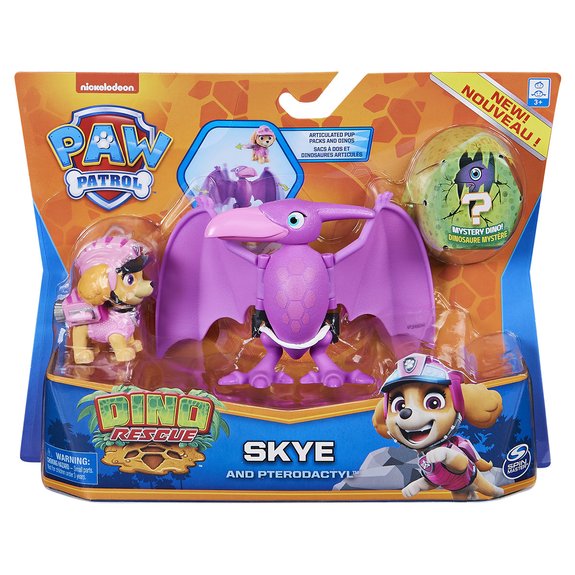 Pat' Patrouille - Pack 2 Figurines Dino Rescue
