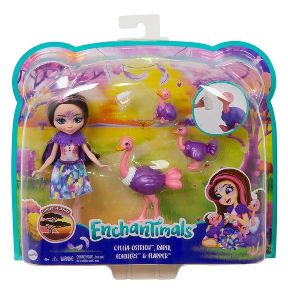 Enchantimals Famille Ofelia Autruche