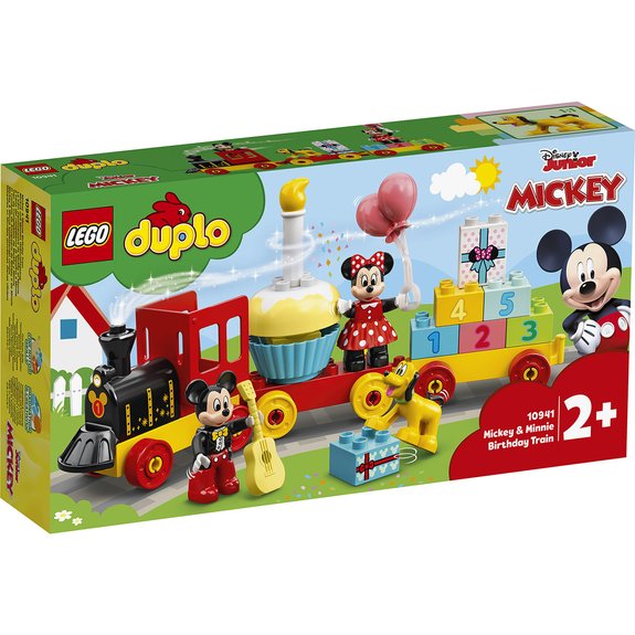 LEGO Le train d"'anniversaire de Mickey et Minnie Lego Duplo Disney 10941