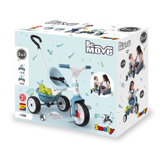 Tricycle Be Move bleu ciel La Grande Recre