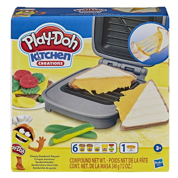 Play-Doh Kitchen créations croque monsieur