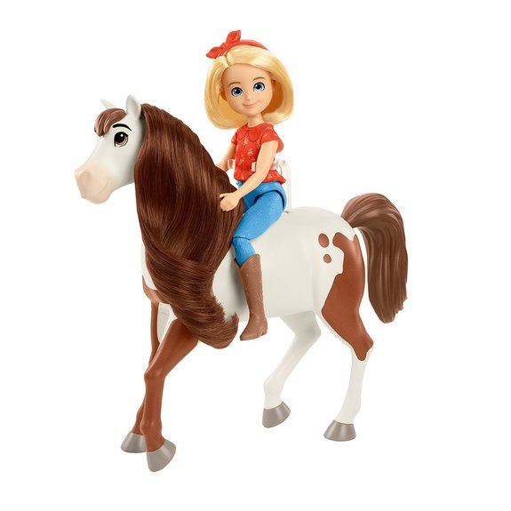 Poupée Spirit - Abigaelle et son cheval Boome