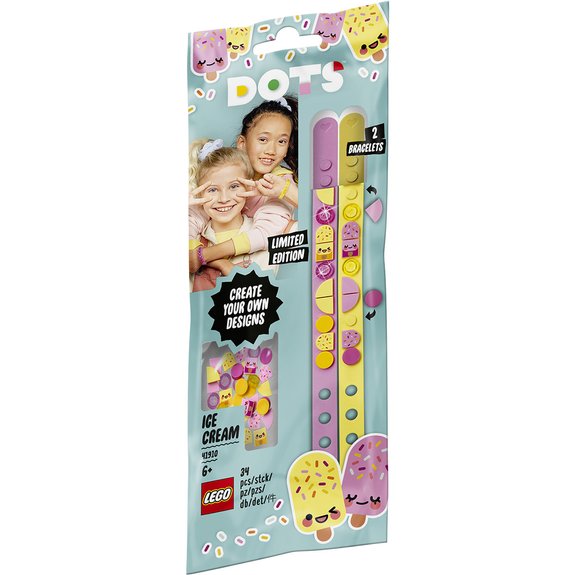 Les bracelets Crème glacée LEGO DOTS 41910