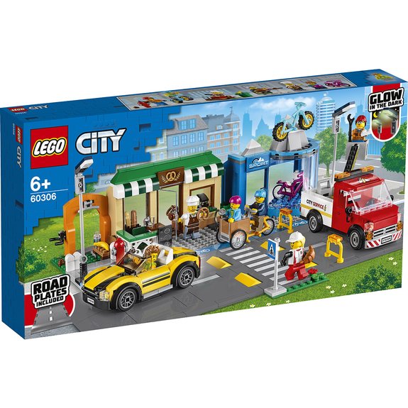 La rue commerçante LEGO City 60306