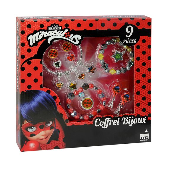 Miraculous - Coffret bijoux 9 pièces