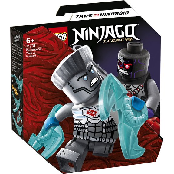 Set de bataille épique - Zane contre Nindroïde LEGO Ninjago 71731