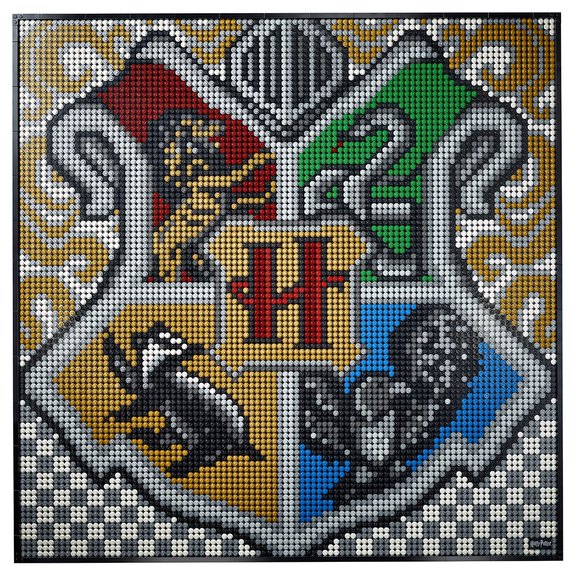 Les blasons de Poudlard LEGO Art Harry Potter 31201
