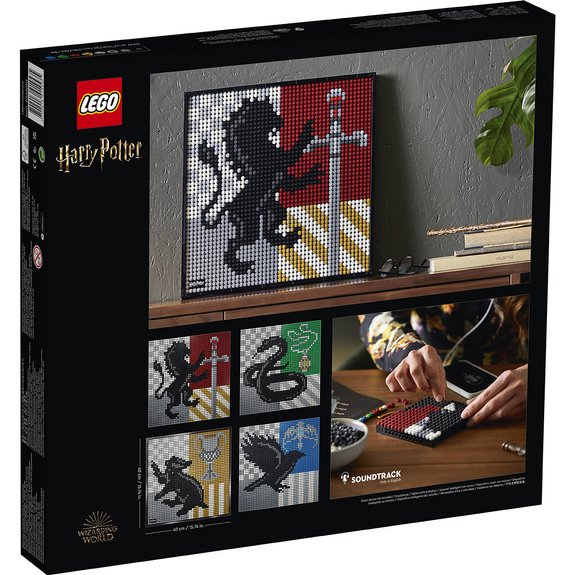 Les blasons de Poudlard LEGO Art Harry Potter 31201