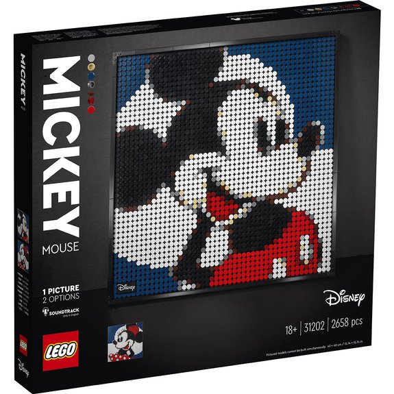 Disneys Mickey Mouse LEGO Art 31202