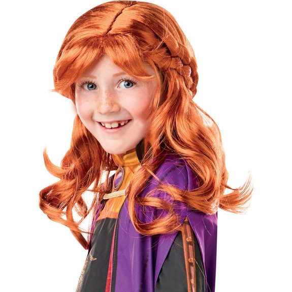 Perruque Anna La Reine des Neiges 2