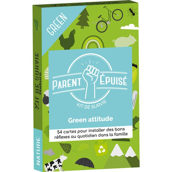 Parent Épuisé : Kit de Survie Green Attitude