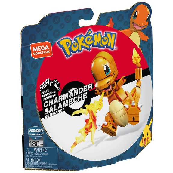 Pokémon - Figurine Salamèche articulée à construire
