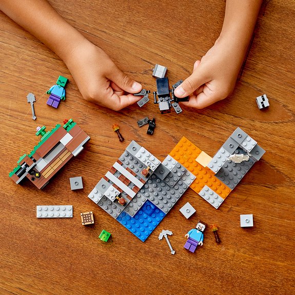 La mine abandonnée LEGO Minecraft 21166