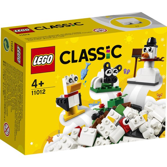 Briques blanches créatives LEGO Classic 11012