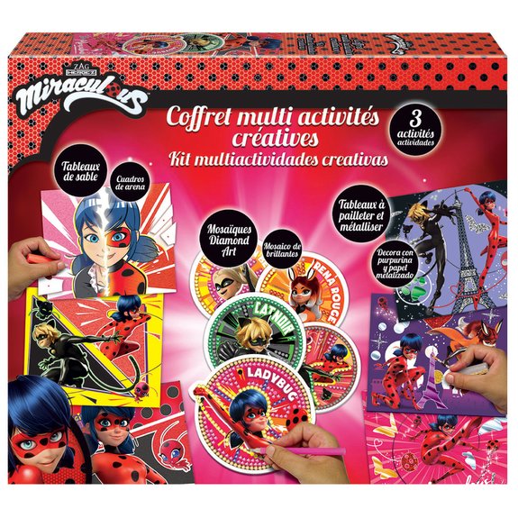 Miraculous Ladybug - Coffret Multi Activités