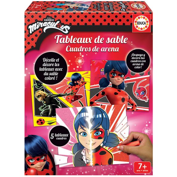 Miraculous Ladybug - Tableaux de sable