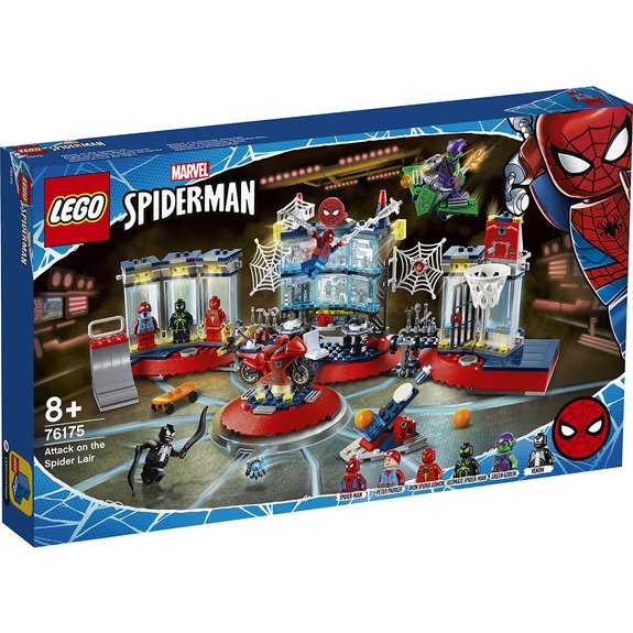 L'attaque contre le repaire de Spider LEGO Marvel Spider-Man 76175