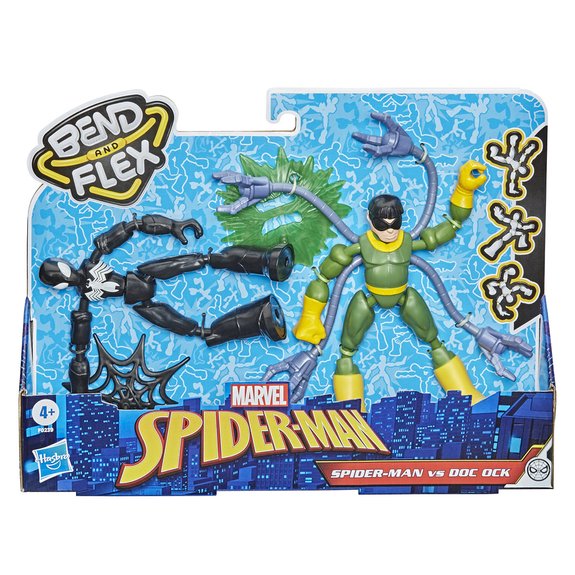 Figurines Spider-Man Bend and Flex - Spider-Man VS Doc Octopus