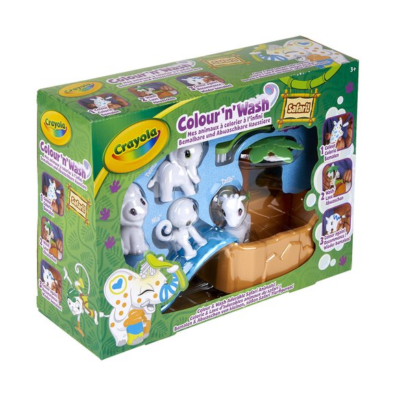 Color'N'Wash - Mes Animaux à Colorier - Coffret Safari