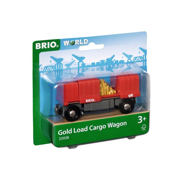 Wagon cargo rouge Brio