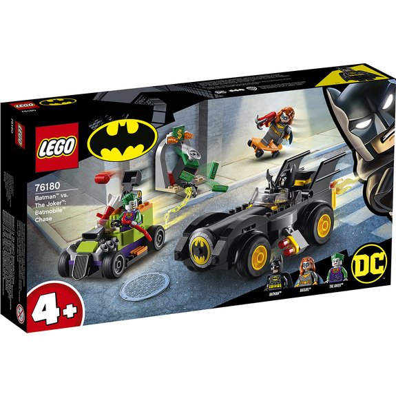 Batman contre le Joker : course-poursuite en Batmobile - LEGO DC Batman 76180