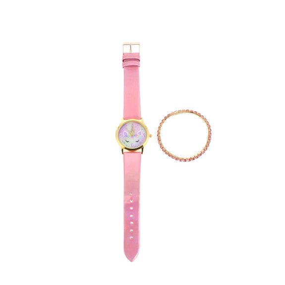 Montre et Bracelet Licorne