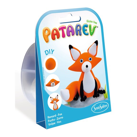 Pâte à modeler Patarev Pocket - Renard