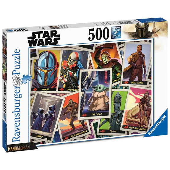 Ravensburger Puzzle 500 pièces : Baby Yoda Star Wars The Mandalorian