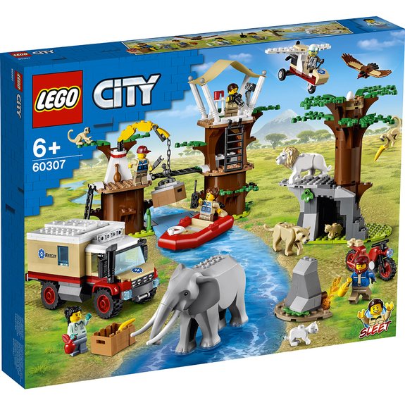 Le camp de sauvetage des animaux sauvages LEGO City 60307