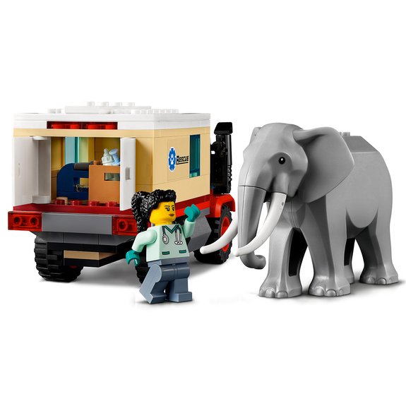Le camp de sauvetage des animaux sauvages LEGO City 60307