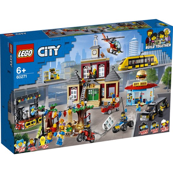 La place du centre-ville LEGO City 60271