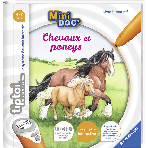 Tiptoi - Mini Doc' - Chevaux et poneys