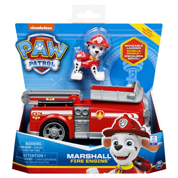 Véhicule + Figurine Marcus La Pat' Patrouille