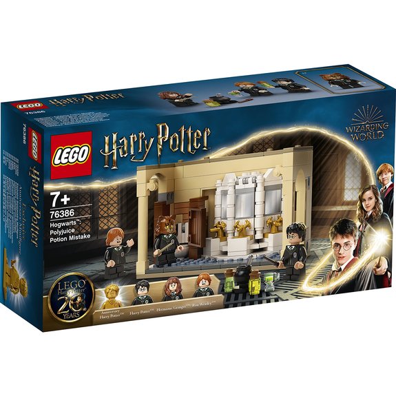 Poudlard : lerreur de la potion Polynectar LEGO Harry Potter 76386