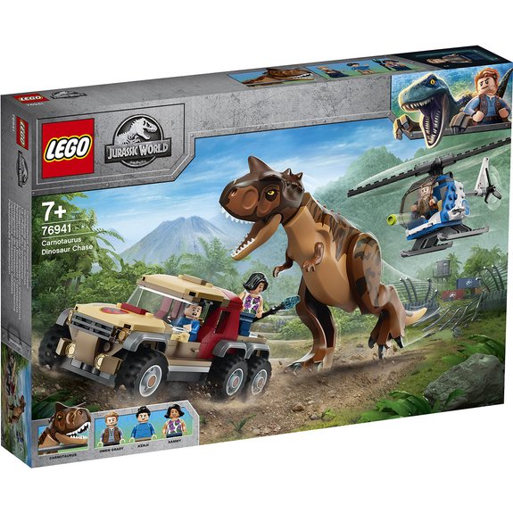 La chasse du Carnotaurus LEGO Jurassic World 76941
