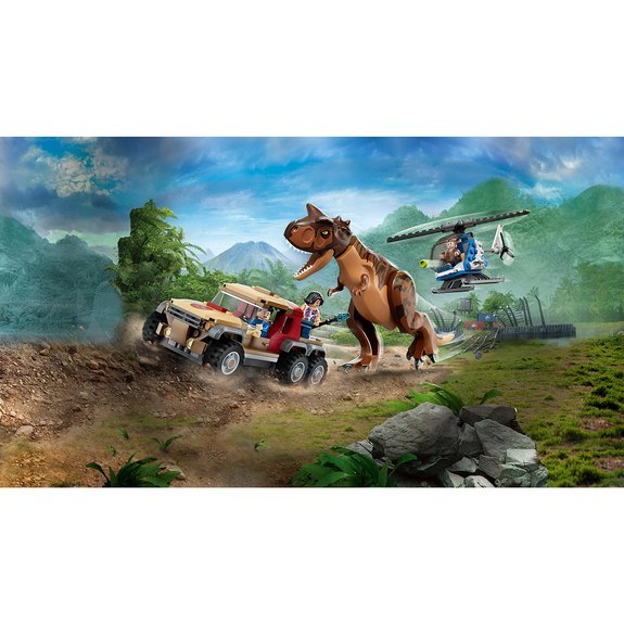 La chasse du Carnotaurus LEGO Jurassic World 76941