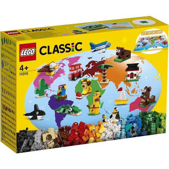 Briques créatives « Autour du monde » LEGO Classic 11015