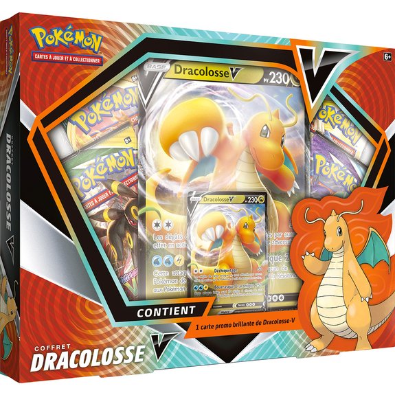 Coffret Pokémon V 4 boosters