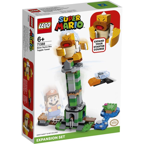 Ensemble dextension La tour infernale du Boss Frère Sumo LEGO® Super Mario 71388