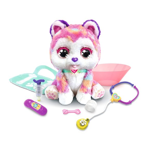 Peluche à fonctions Rainbow mon chien bobo