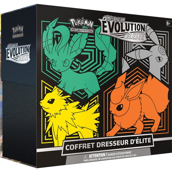 Pokémon - Coffret dresseur d'élite épée et bouclier évolution céleste