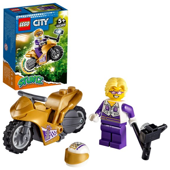 La moto de cascade Selfie LEGO® City Stuntz 60309