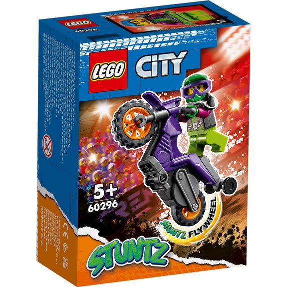 La moto de cascade Roue arrière LEGO® City Stuntz 60296