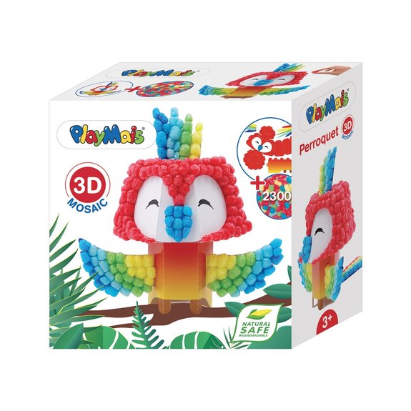 PLAYMAIS 3D Perroquet