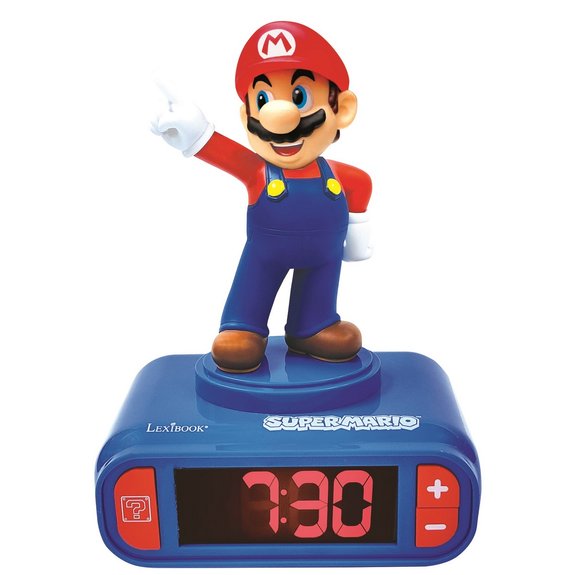 Lexibook Réveil Super Mario avec Effets Sonores