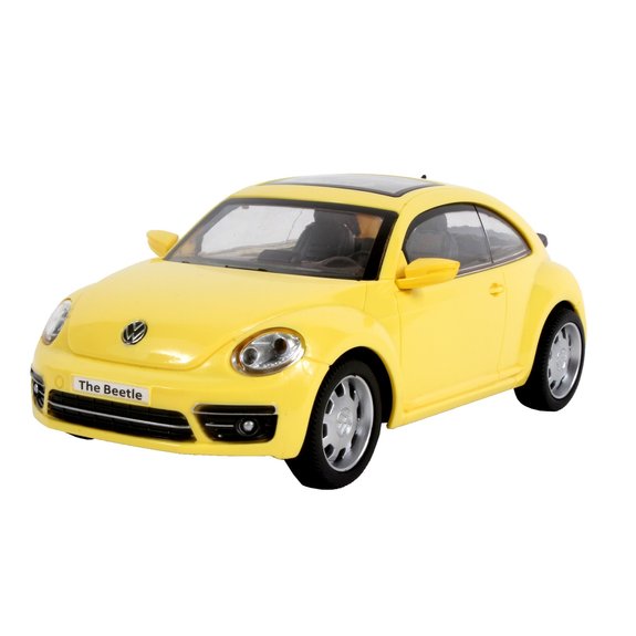 Volkswagen The Beetle à friction échelle 1:24 Jaune